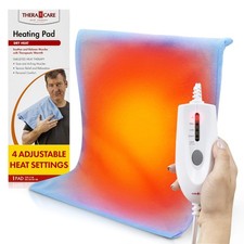 Thera Care 12x15 Inch Blue Electric Dry Heating Pad
