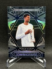 2024-25 Panini Obsidian Victor Wembanyama #191 ROTY Trophy Electric Etch Base
