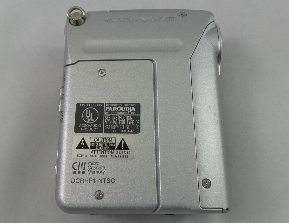 Sony NTSC MicroMV Handycam Camcorder - 10x Zoom - Video Transfer
