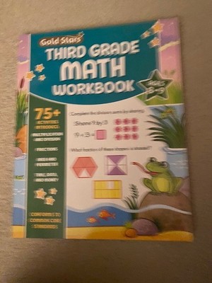 Third Grade Math Workbook Ages 8 to 9: 75+ Activities Multiplication & Divis...