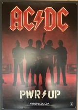 AC/DC PWR UP - Original Columbia Promo Poster Rare! ca. 59x84cm