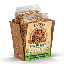 EGGZON 10LB Dried Mealworms for Birds