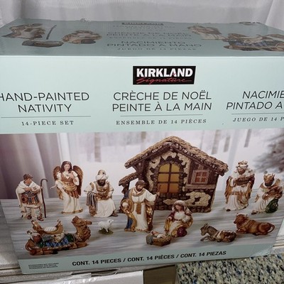 KIRKLAND「キリストの誕生」 Kirkland Signature 14-Piece Nativity Set – Celebrate the Miracle