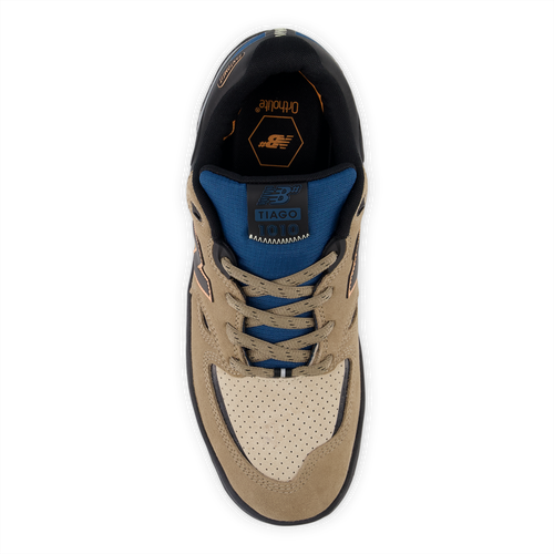 New Balance Numeric Men's Tiago Lemos 1010 Mushroom Black Shoes Size 10 - Picture 4 of 5