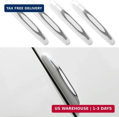 GLSOWEE 4PCS Car Door Edge Guards, Auto Side Door Protector Car Door Self Adhesi