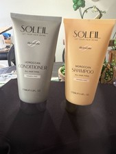 Soleil HydroLine Moroccan Shampoo  Conditioner Set Paraben-Free 175mL