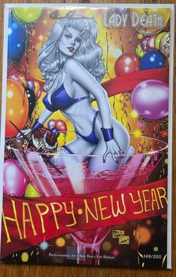 Lady Death: Enchantments #1 - New Fears Eve Edition 149/200 Signed with COA