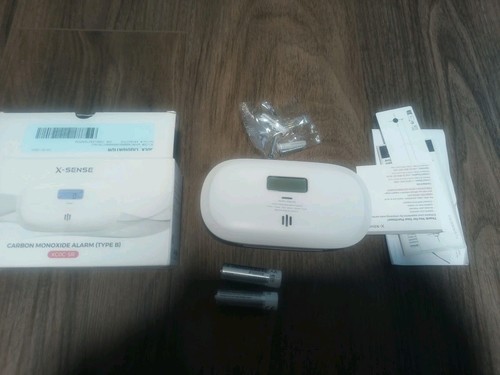X-Sense Carbon Monoxide Detector, Replaceable Battery Powered CO Alarm