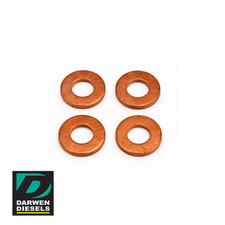 Fiat Idea 1.9 Multijet Diesel Injector Washers/Seals x 4 F00VC17504