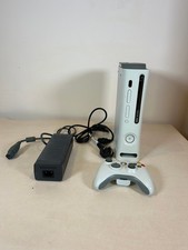 Microsoft Xbox 360 Pro 60GB Console White Bundle HDMI Tested Working