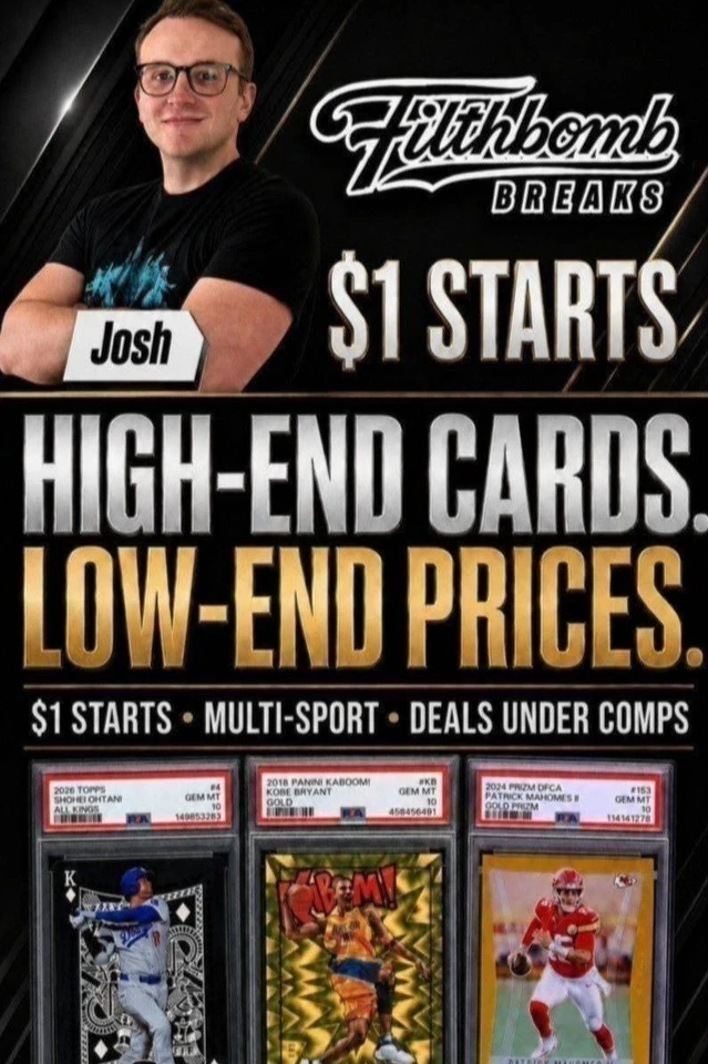 $1M+ $1 START SINGLES-GIVEAWAYS-HIGH END FLOORS W/ JOSH & MATT