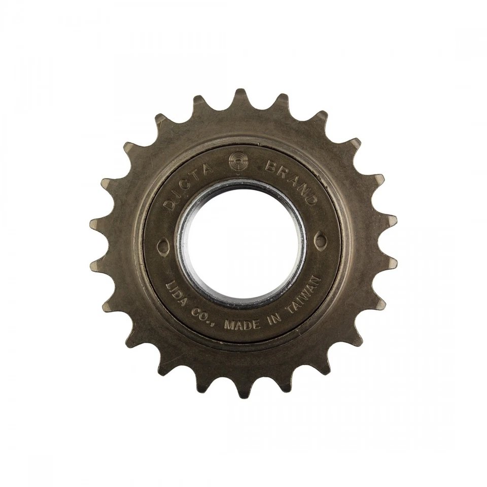 Sunlite 22T Single Speed Freewheel, 1/8in Chain, 24 TPI, Gold Finish - Image 2 of 2