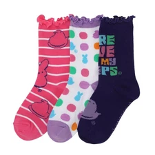 Bioworld Peeps More Love For My Peeps Youth 3-Pair Crew Socks