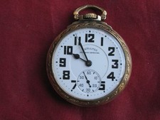 Hamilton 992B 21j 16s Railway Special Pocket Watch, Model 11 YGF Case