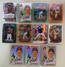 11x Brandon Pfaadt Rookie RC 11-Card Lot 2023 Topps Prizm Auto #/499 #/25 #/99
