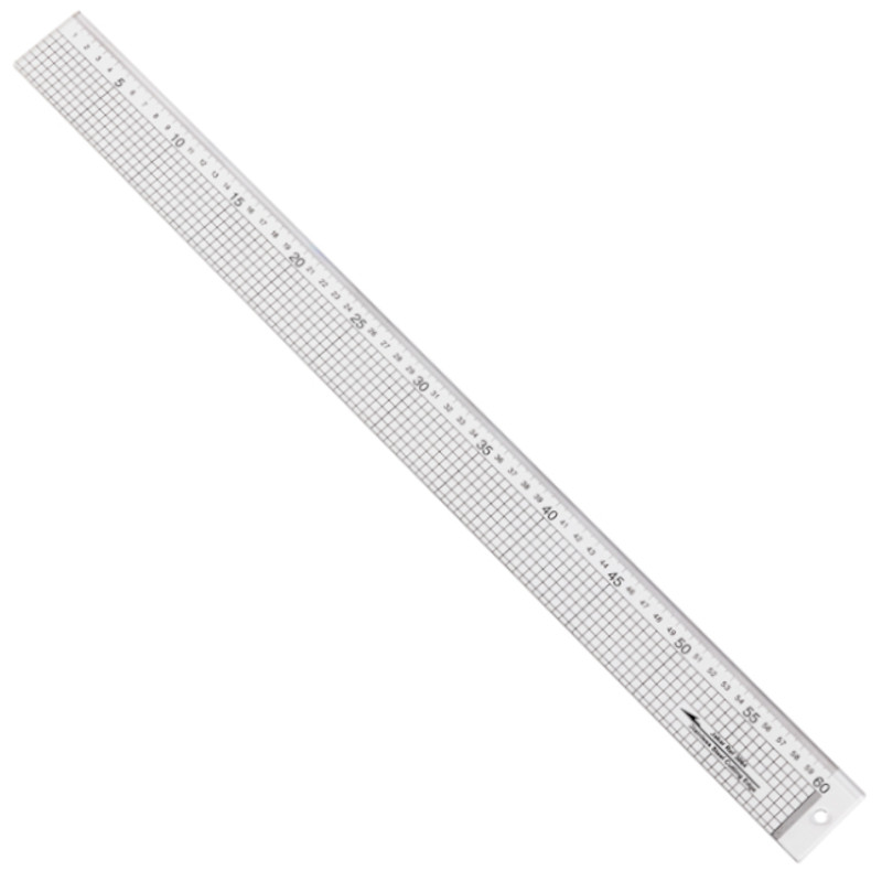 Jakar 24"" Clear Acrylic Cutting Ruler