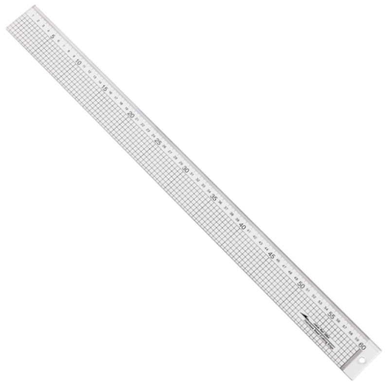 Jakar 24"" Clear Acrylic Cutting Ruler