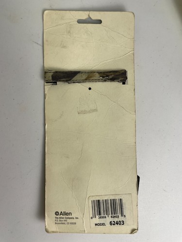 VTG Realtree Advantage Camo Traditional Archery Three Leather Finger Glove L - Picture 2 of 2