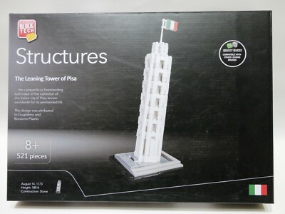 The Leaning Tower of Pisa 521-Pc Structures Building Set (17421201) Block Tech