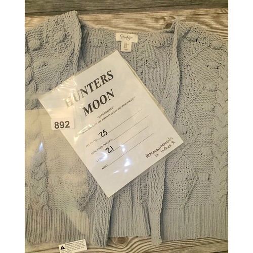 Jessica Simpson Light Sage Knit Cardigan Women's Size XL 892 - Picture 5 of 5