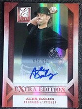 2013 Elite Extra Edition Franchise Future AUTO / 661 ALEX BALOG #24 MINT