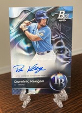 Dominic Keegan AUTO 2023 Bowman Platinum Top Prospects  #TOP-63 Pre Rookie RC