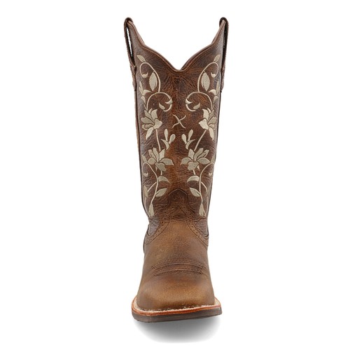 Twisted X Women's Ruff Stock Embroidered Floral Boot WRS0025 - Picture 7 of 22