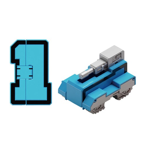 1--10 Puzzle de robot numérique Puzz _dc - Photo 9/22