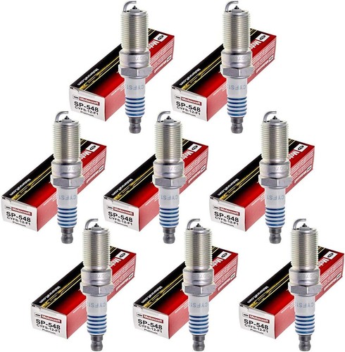 New Motorcraft SP548 Spark Plug Set of 8 For Mustang F-150 2011-2017