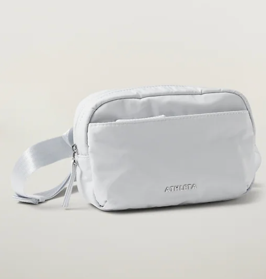 New Athleta All About Crossbody Belt Bag Snowfall Blue | eBay New Athleta All About Crossbody Belt Bag Snowfall Blue | eBay