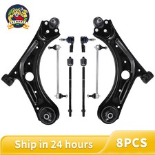 8Pcs Front Lower Control Arms Steering Suspension Kit For 12-20 Chevrolet Sonic