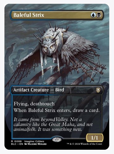 Baleful Strix - FIC 0318 NM - MTG Magic | eBay