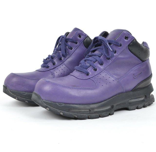 RARE Purple Nike Air Max Goadome ACG Hiking Winter Work WP Leather BOOTS 7 for sale online | eBay