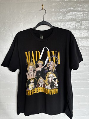 madonna celebration tour shirt Size XL | eBay
