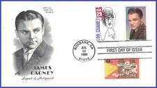 USA3 #3329 U/A ARTCRAFT FDC Combo3  James Cagney