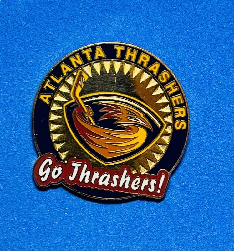 NHL National Hockey League ATLANTA GO THRASHERS Pin NHL Ship