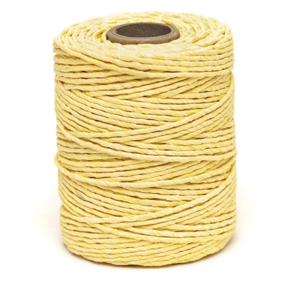 100 m of Yellow Paper Raffia Cord Craft Twine Rope String Craft DIY  Scrapbook