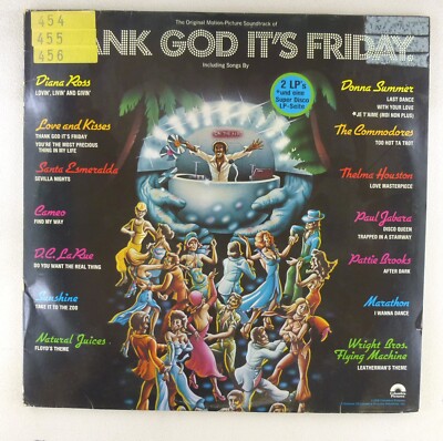 3x 12'' LP Vinyl - Various   Thank God It's Friday (The Original Motio - B938 Z63