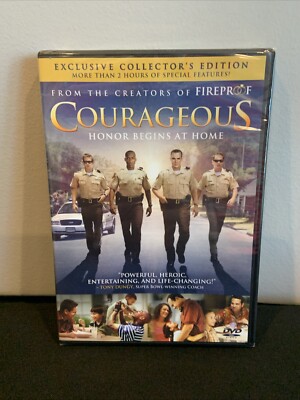 Courageous: (DVD, 2011, Exclusive Collector's Edition) Brand New Factory Sealed 