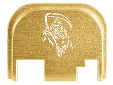 for Glock 17 19 19X Gen 1-4 Slide Cover Rear Plate Anodized Aluminum, USA Made