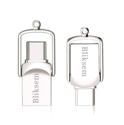 Bliksem 2in1 Mini USB-Flash-Laufwerk 32/64/128GB für USB TYPE-C  Handy Computer