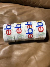 4 Rolls EBAY Branded Shipping Tape 2" X 75 yards each