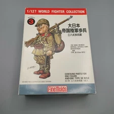 Fine Molds 1/12 World Fighter Collection Imperial Japanese Army Infantry-Oshimi