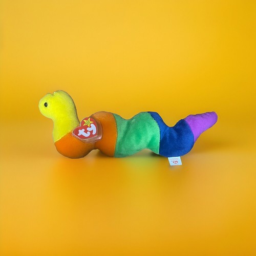 TY Beanie Baby Inch the Inchworm 1995 MWMT - Picture 2 of 5