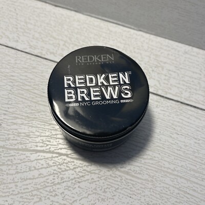 redken redken brews nyc grooming 3.4 oz mild  thickening pomade Damaged Tin *