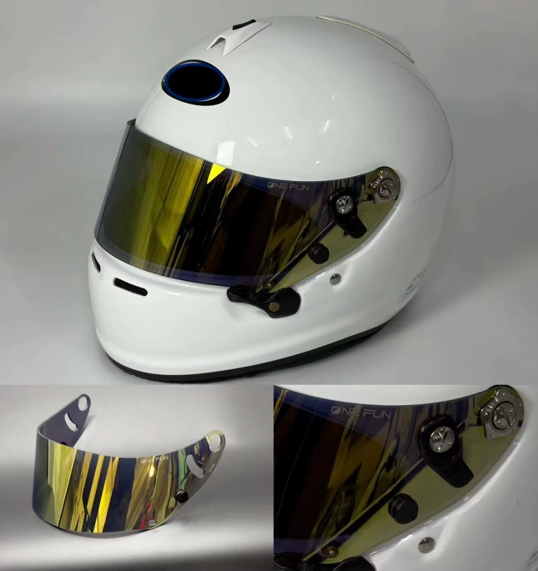 Aftermarket Visor For Arai GP-6 GP-6S GP-6RC SK-6 PEO SK6 GP6 Gold