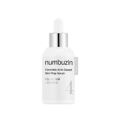 NUMBUZIN No.4 Ceramide AHA Glazed Skin Prep Serum 30ml K-Beauty | eBay