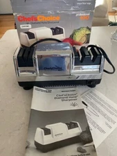 Chefs Choice Diamond Hone Professional Knife Sharpener Model 100 Trizor Edge