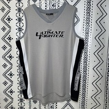 Rare!Vintage UFC The Ultimate Fighter Team Hughes Jersey Mens Size L-USA made!