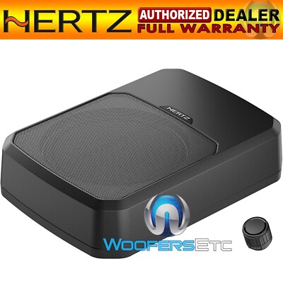 HERTZ DBA201F 8'' 440W UNDER SEAT SUBWOOFER BASS SPEAKER AMPLIFIER ENCLOSURE NEW